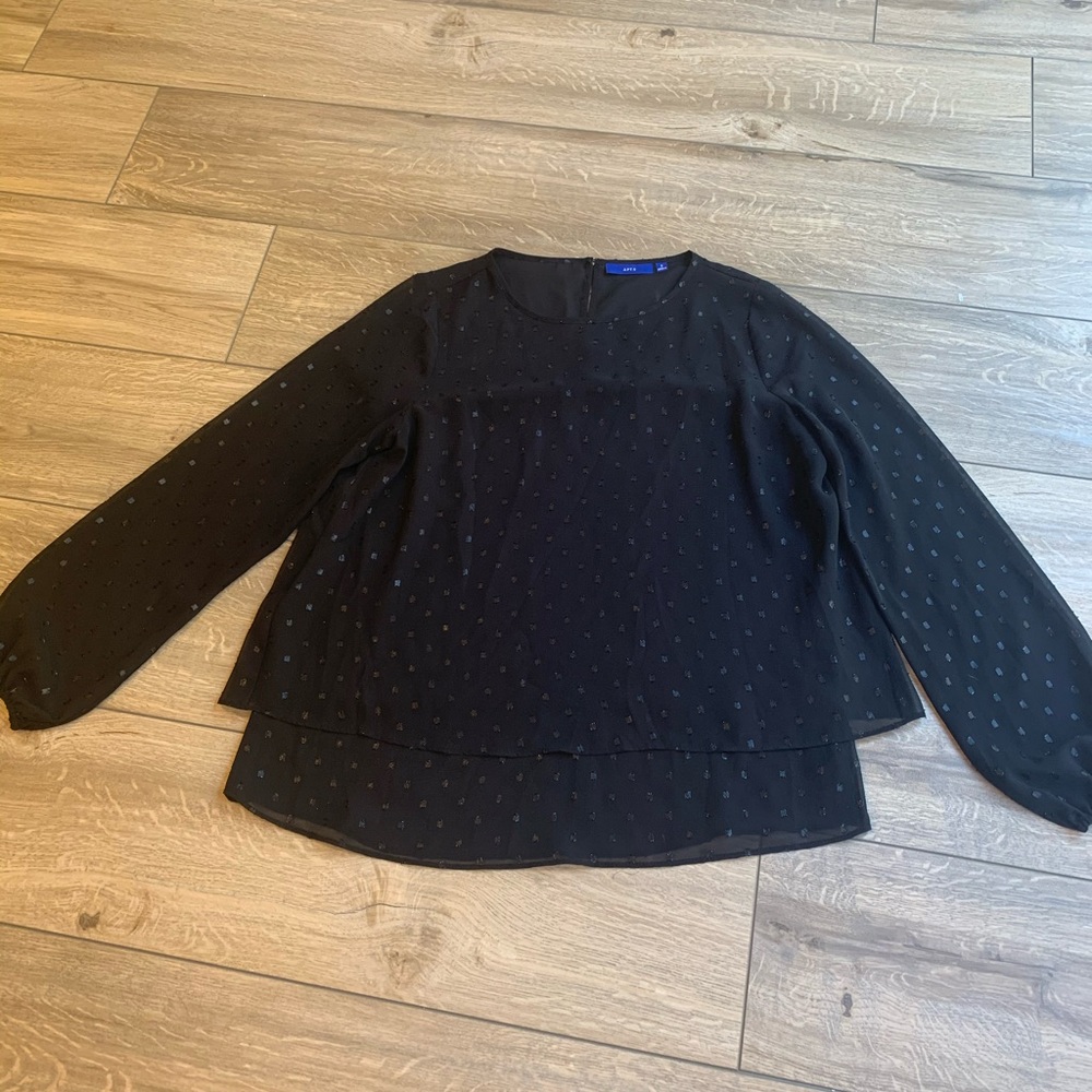 NWOT Apt. 9 layered blouse